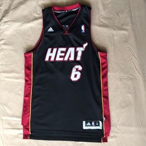 Miami Heat LeBron James Adidas NBA Swingman Jersey
